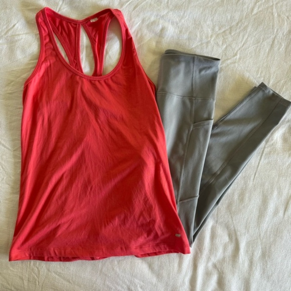 Marika athletic tank and leggings